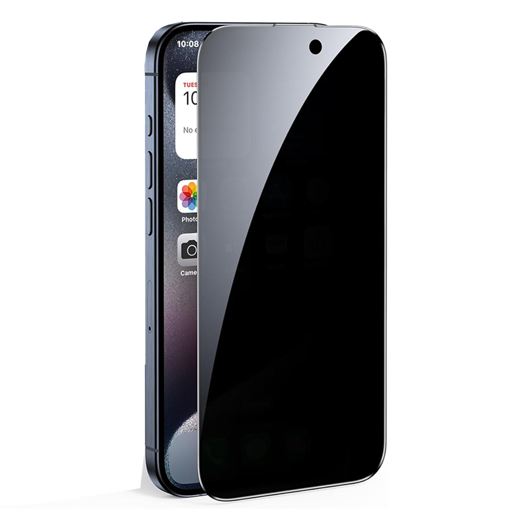 iPhone 15 Pro Skärmskydd Anti-Spy HD 0,3mm