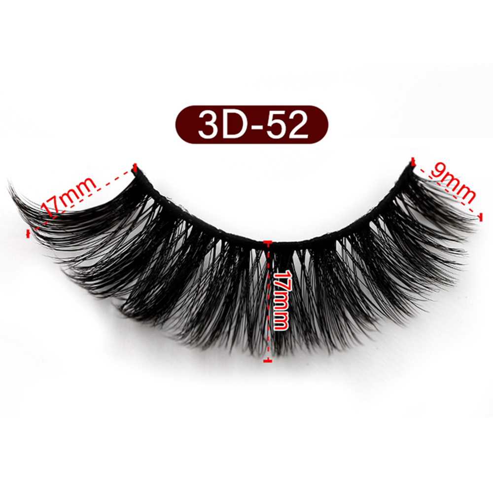 Eleganta 5-Par 3D Lösögonfransar