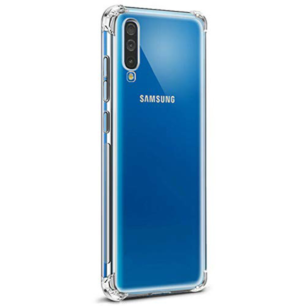 Galaxy A70 - Slittåligt Skyddsskal i Silikon (FLOVEME)