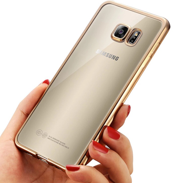 Galaxy S7 Edge - Stilrent Silikonskal från LEMAN
