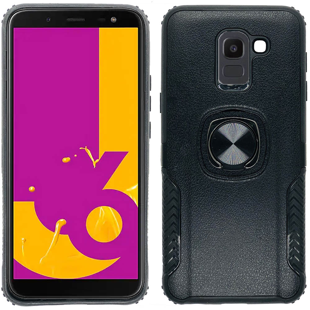 Galaxy J6 2018 - Praktiskt Skal med Ringhållare