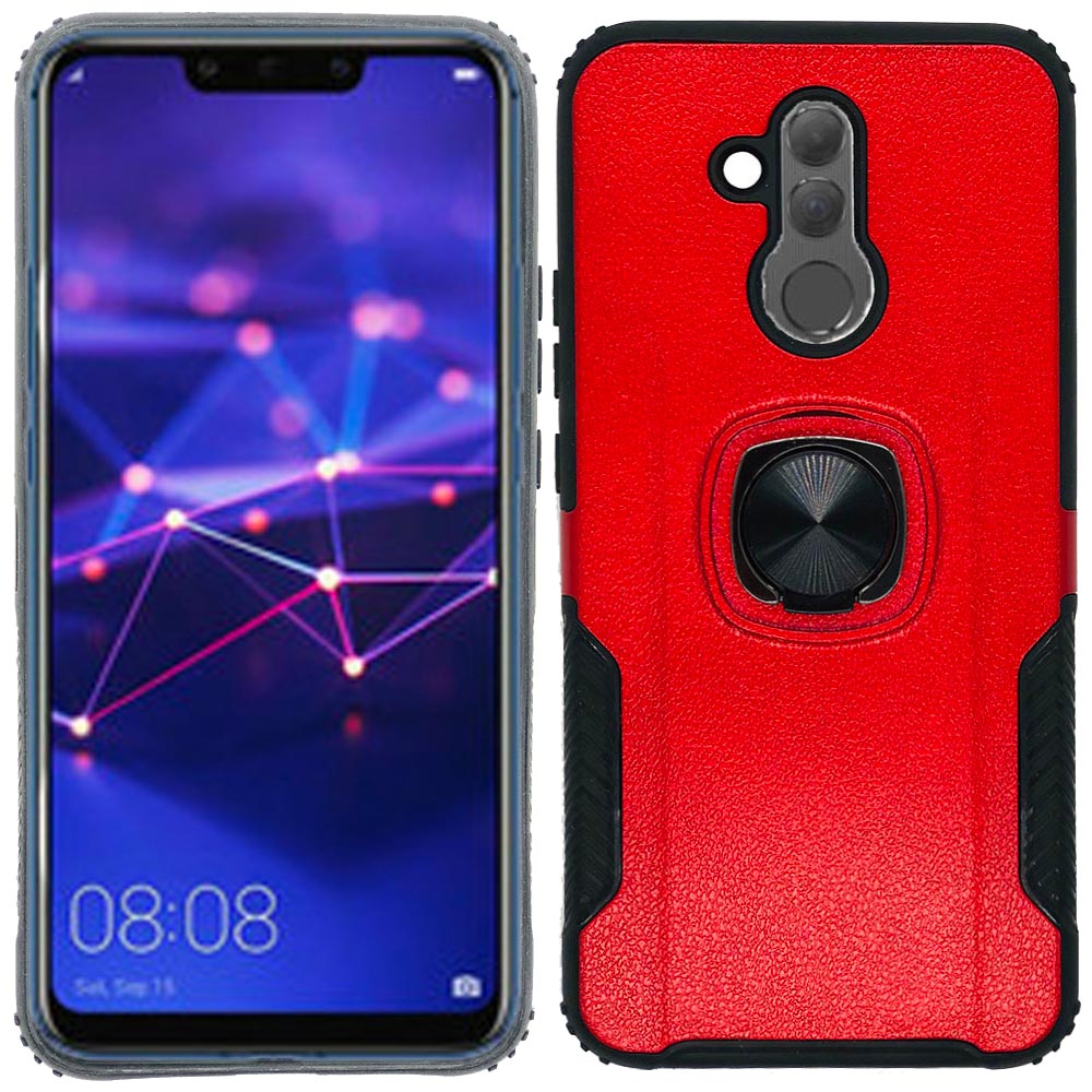 Mate 20 Lite - Praktiskt Skal med Ringhållare