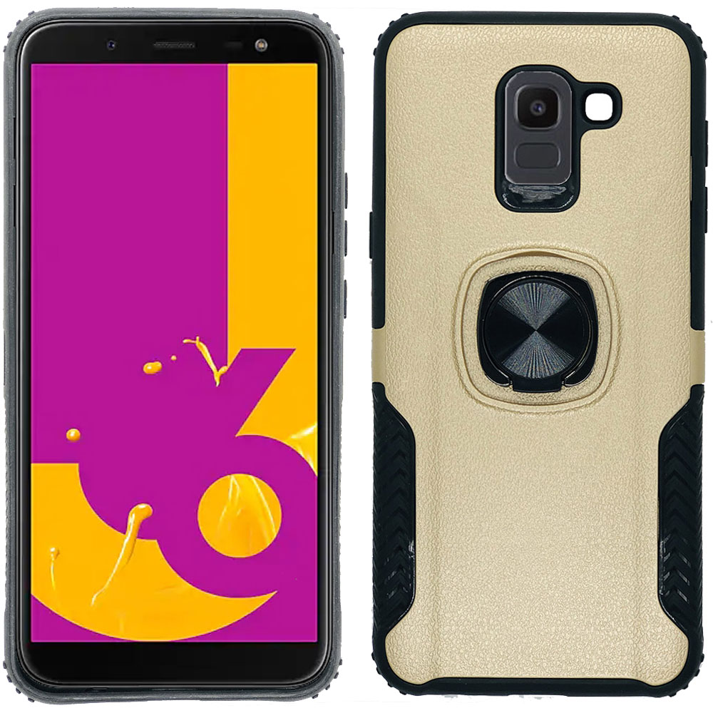 Exklusivt Skal med Ringhållare - Samsung Galaxy J6 2018