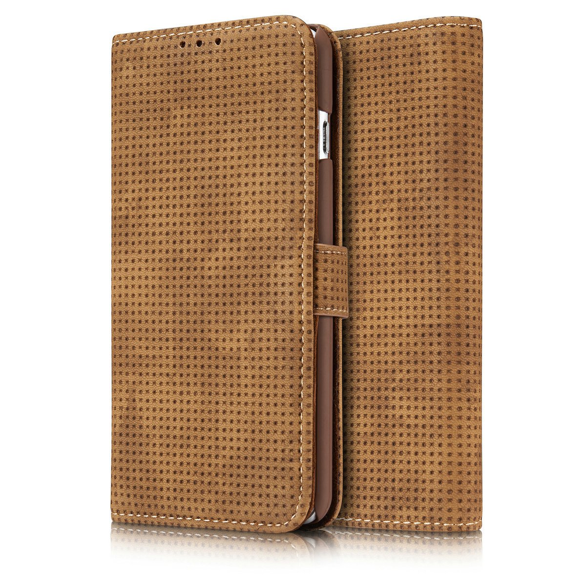iPhone 6/6S - Klassiskt Fodral i Retro-look (PU-Läder)
