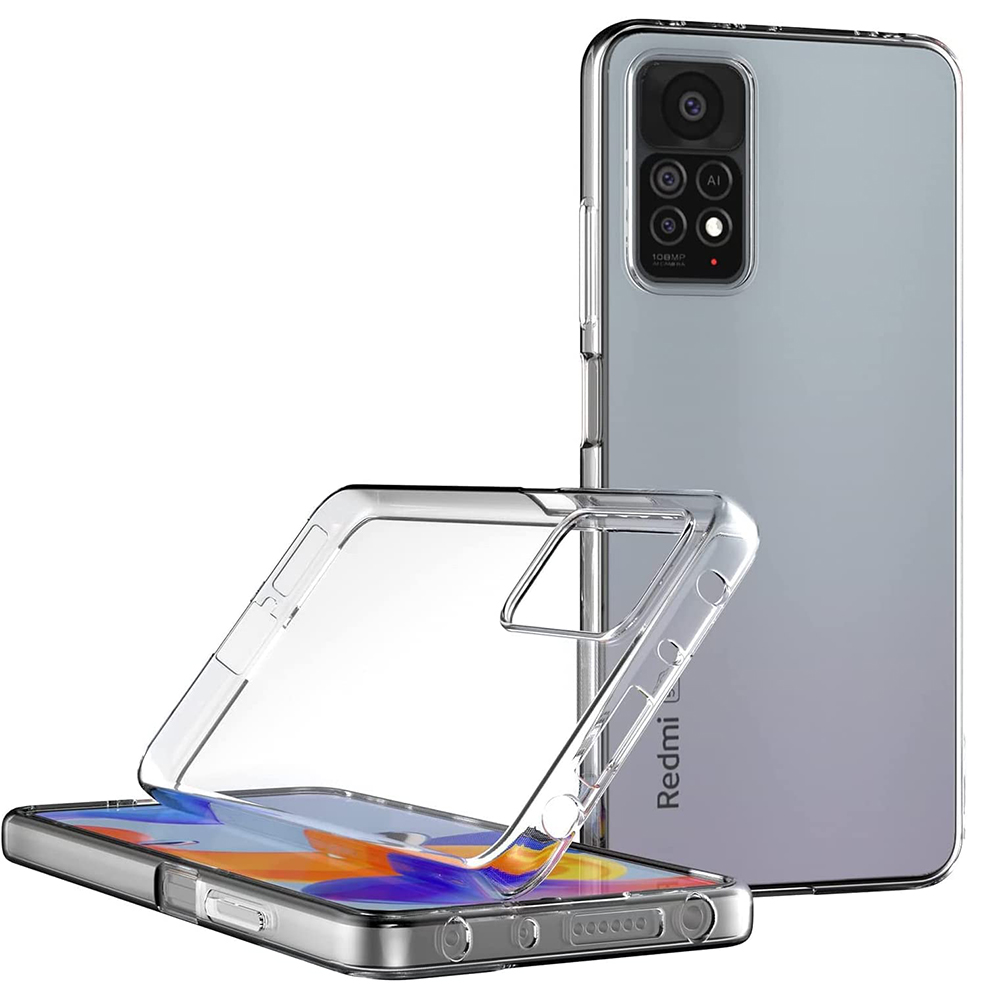 Redmi Note 11 Pro - Stötdämpande Floveme Silikonskal