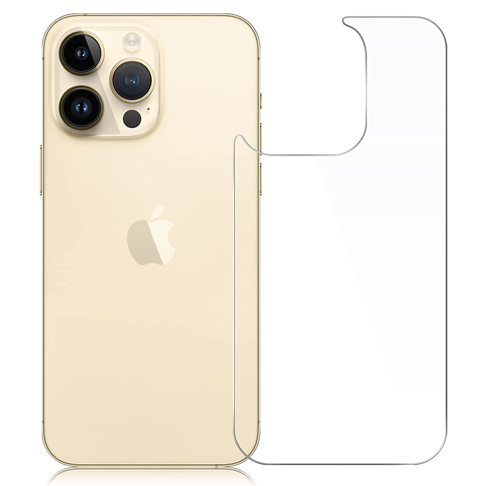 3-PACK iPhone 14 Pro Baksida Skärmskydd 0,3mm