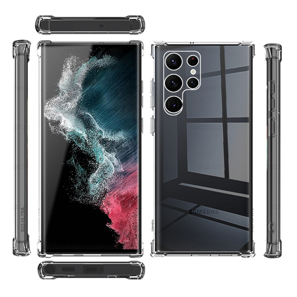 Galaxy S22 Ultra - Skal Tjocka Hörn Ergonomisk Design