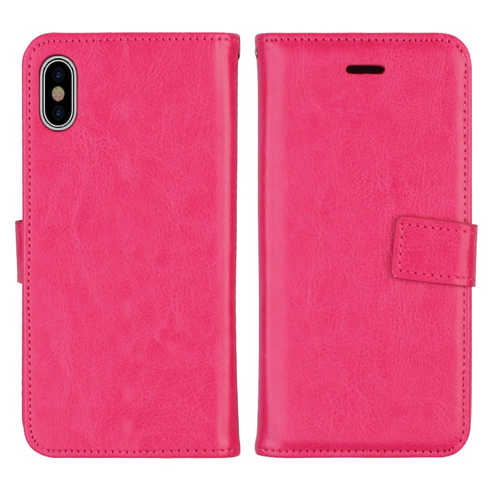 Stilsäkert Fodral i PU-Läder till iPhone X/XS