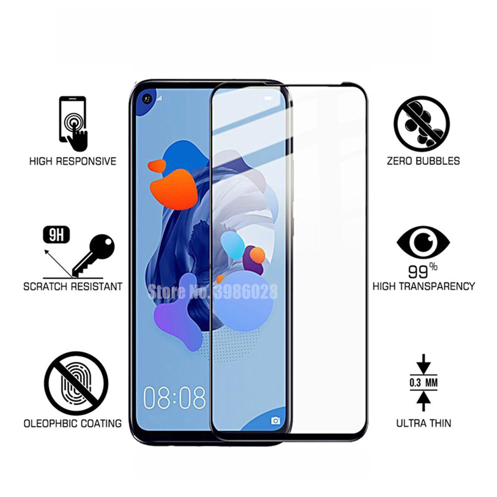 Nova 2-PACK Skärmskydd 2.5D Ram 9H 0,3mm HD-Clear Screen