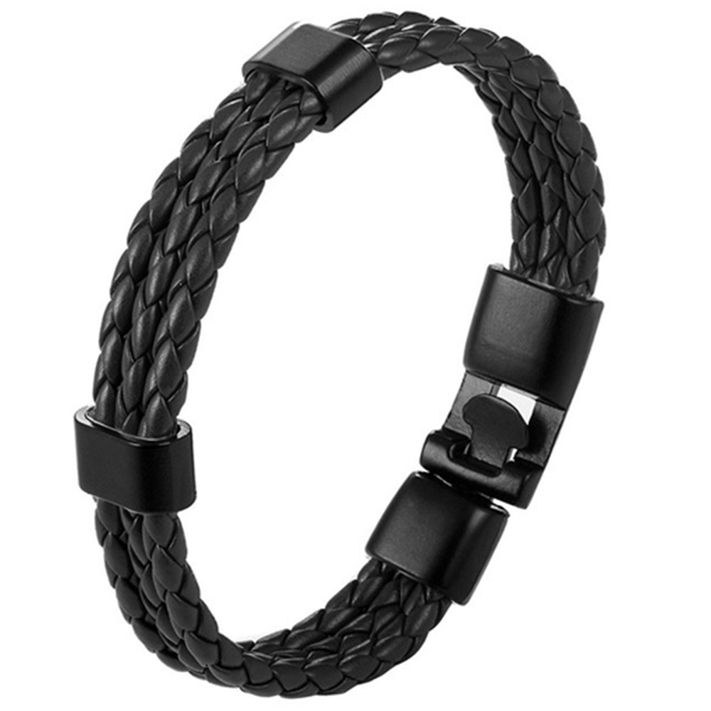 PU-Läder Flätat Stilrent Armband (Unisex)