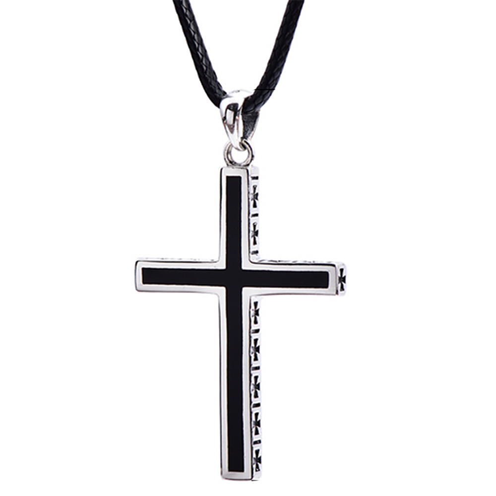 Trendigt korsh�ngande halsband