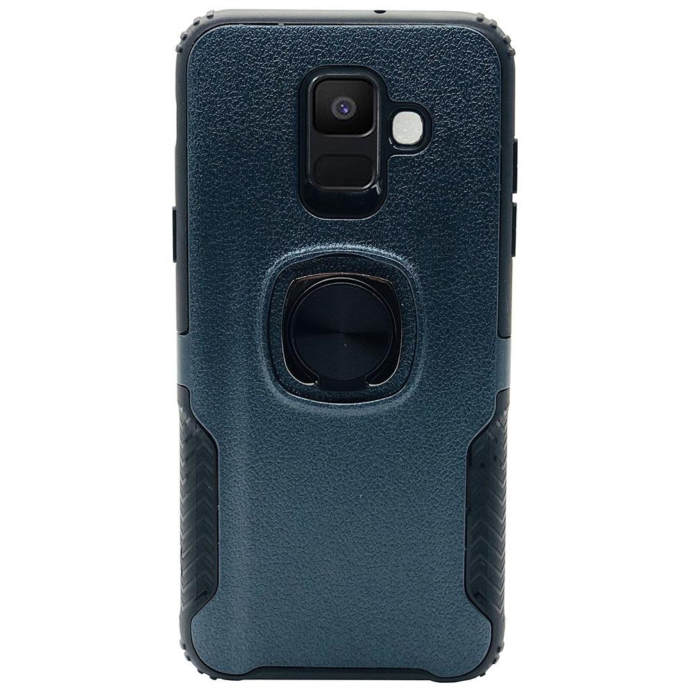 Galaxy A6 2018 LEMAN - Skal med Ringhållare