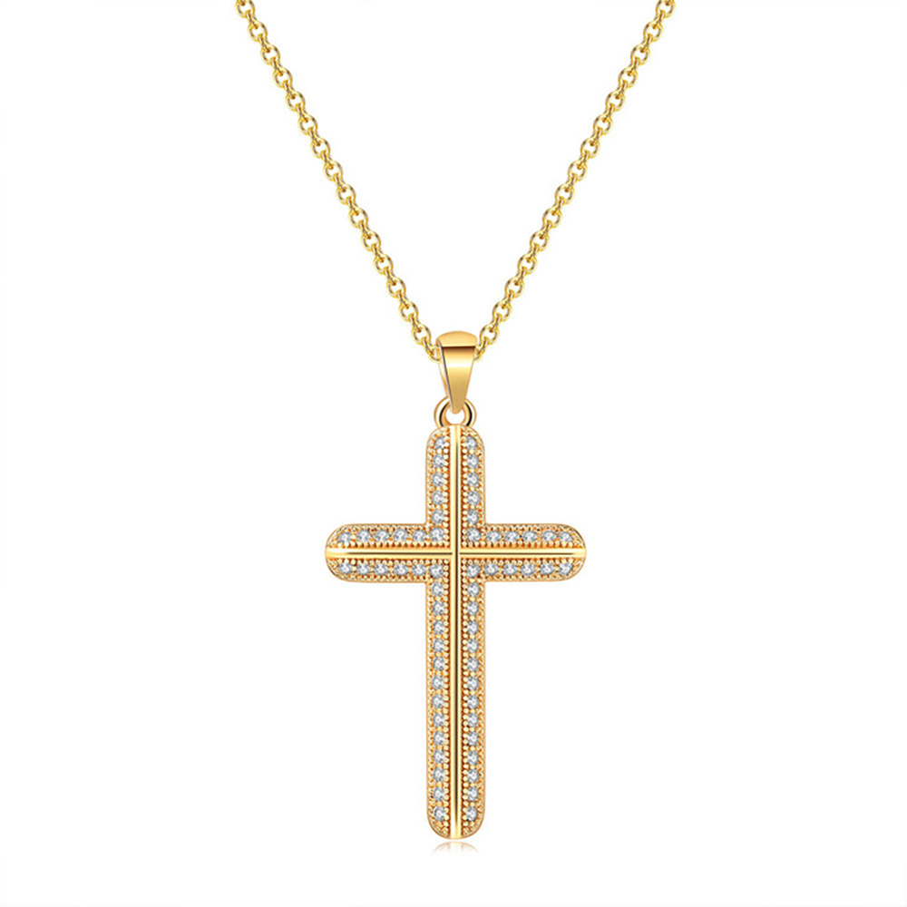 Elegant Hög Kvalitets Kors Halsband