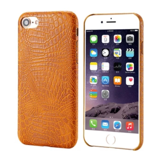 iPhone 8 Plus - Luxury Crocodile Skal Elegant och stilrent