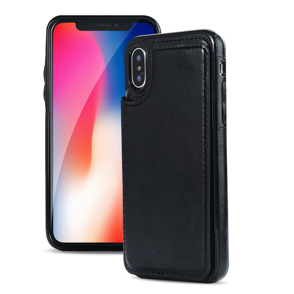 iPhone XS Max - Elegant Plånboksskal