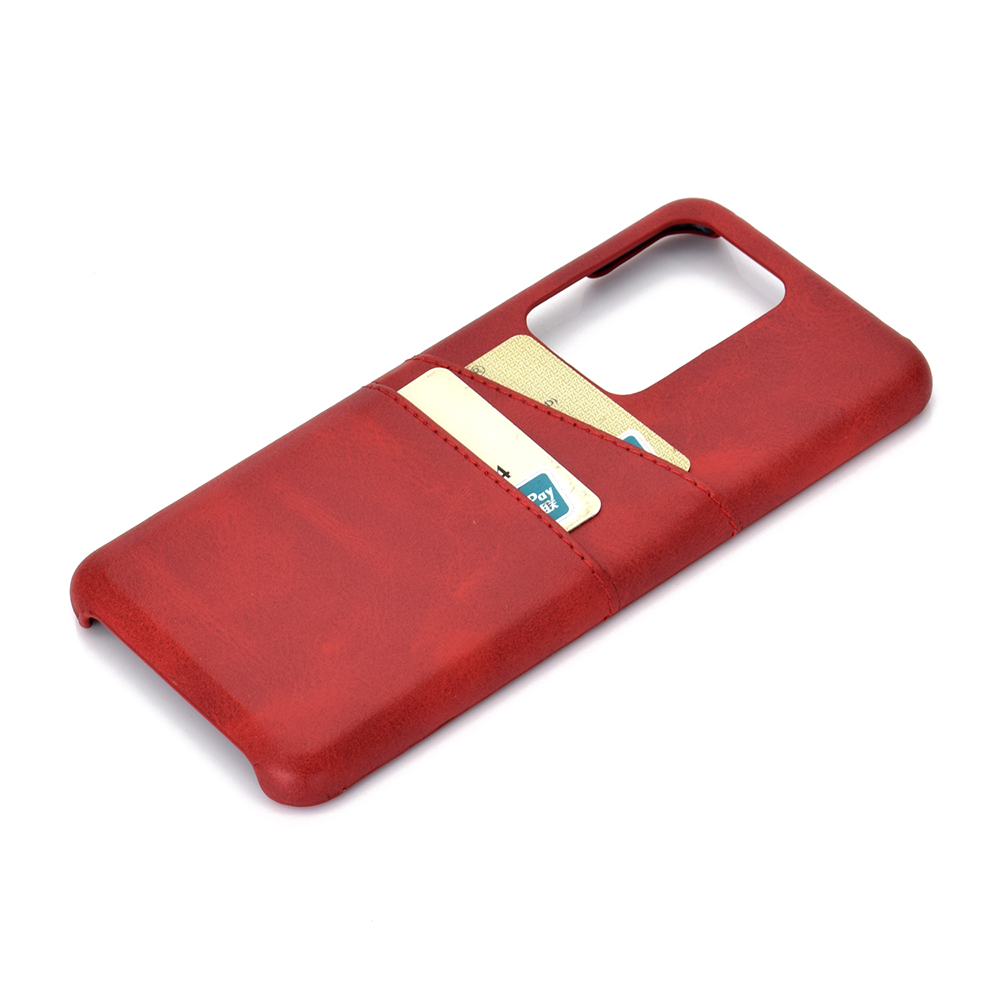 Galaxy S20 Ultra - Praktiskt Vintage Skal med Kortfack