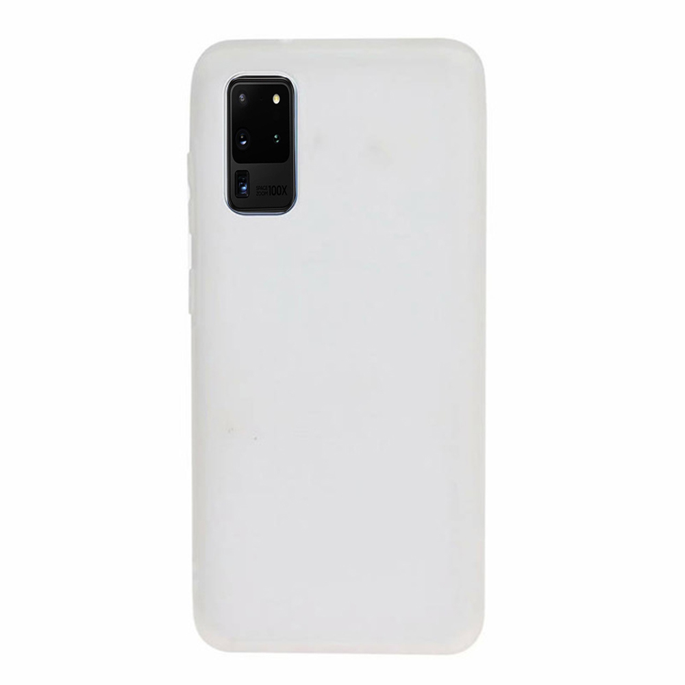 Galaxy S20 Ultra - Elegant Kraftfullt Silikonskal