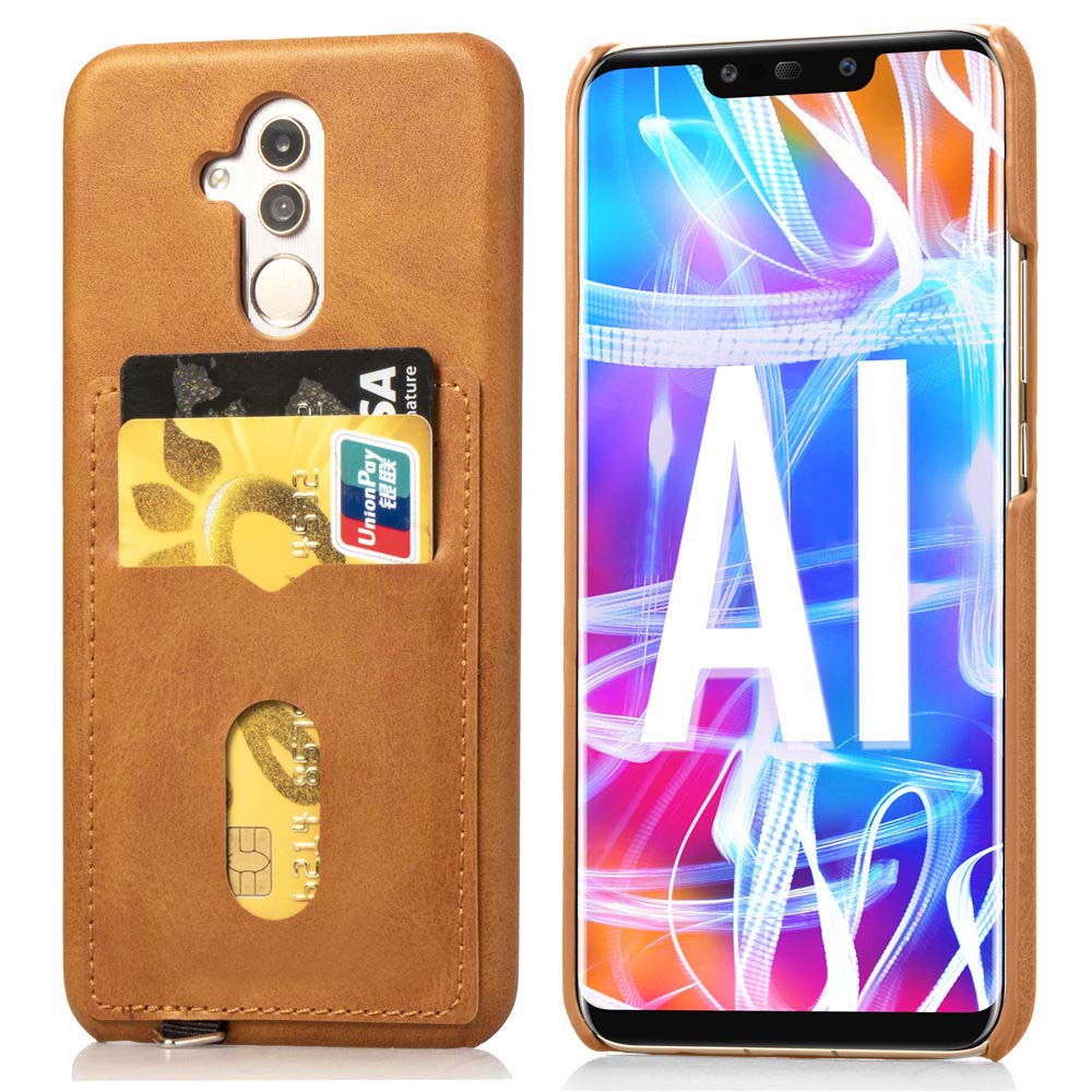NYHET! Skal med Korthållare - Huawei Mate 20 Lite (Vintage-Mark)