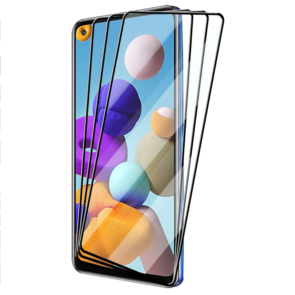 Heltäckande Härdat Glas 2.5D Skärmskydd Galaxy S23 (3-pack)