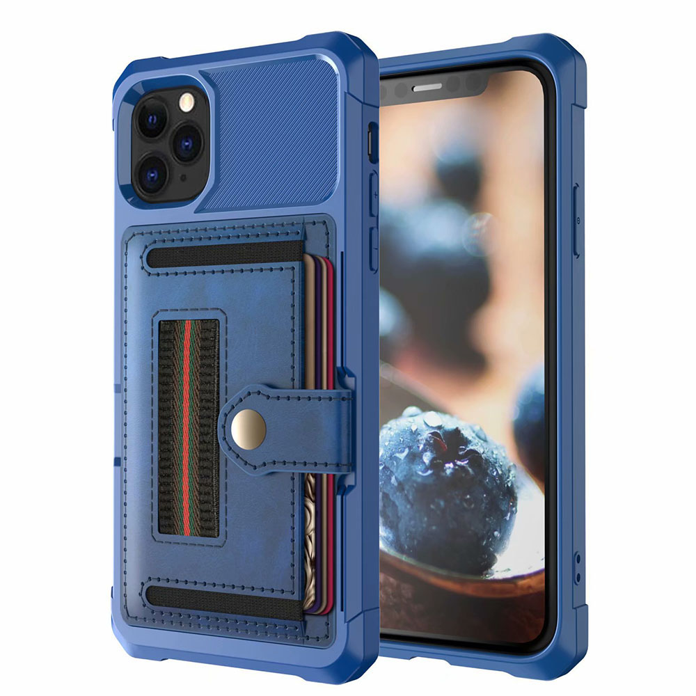 iPhone 11 Pro - Stilrent Skal med Kortfack