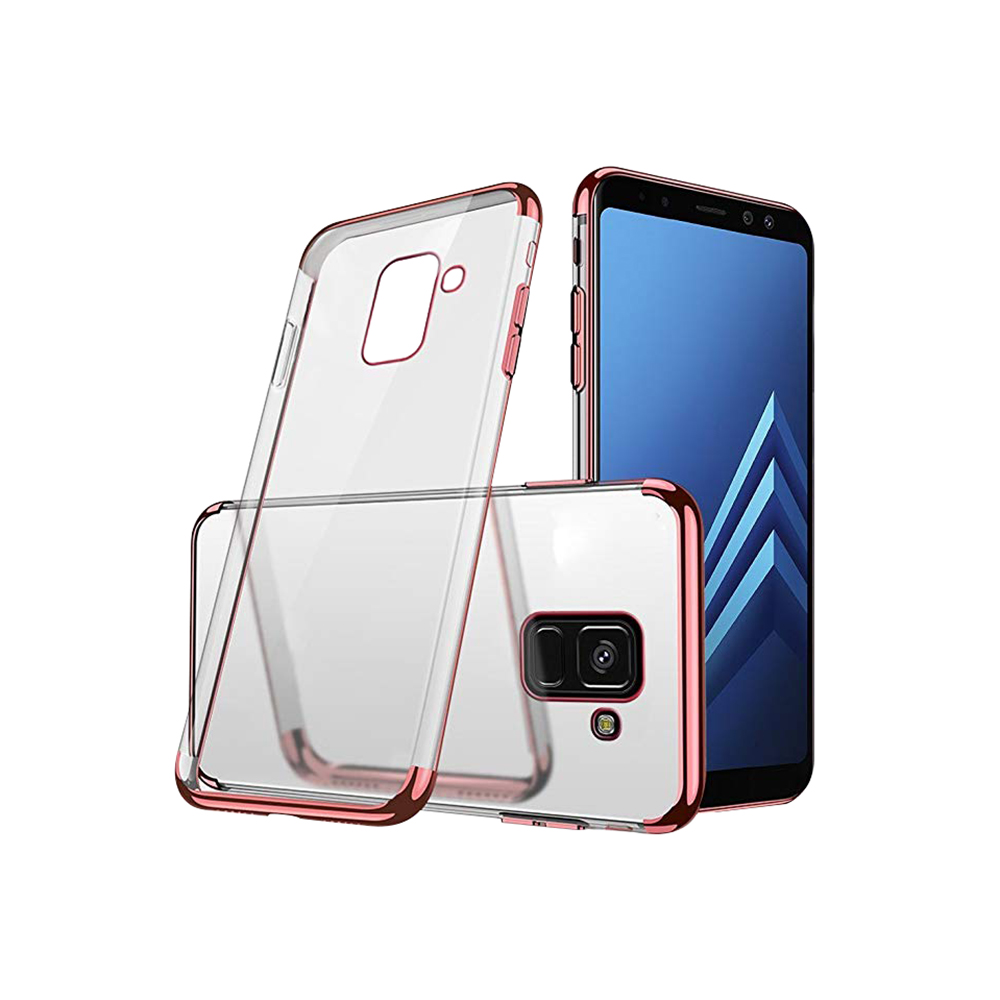 Galaxy A6 - Electro-Plated Skal av Silikon
