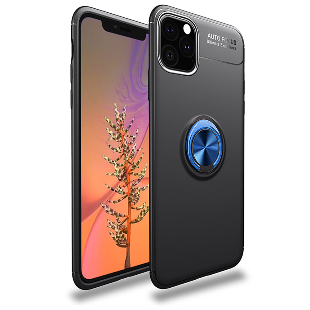 iPhone 11 - Skyddande Stilrent Skal med Ringhållare