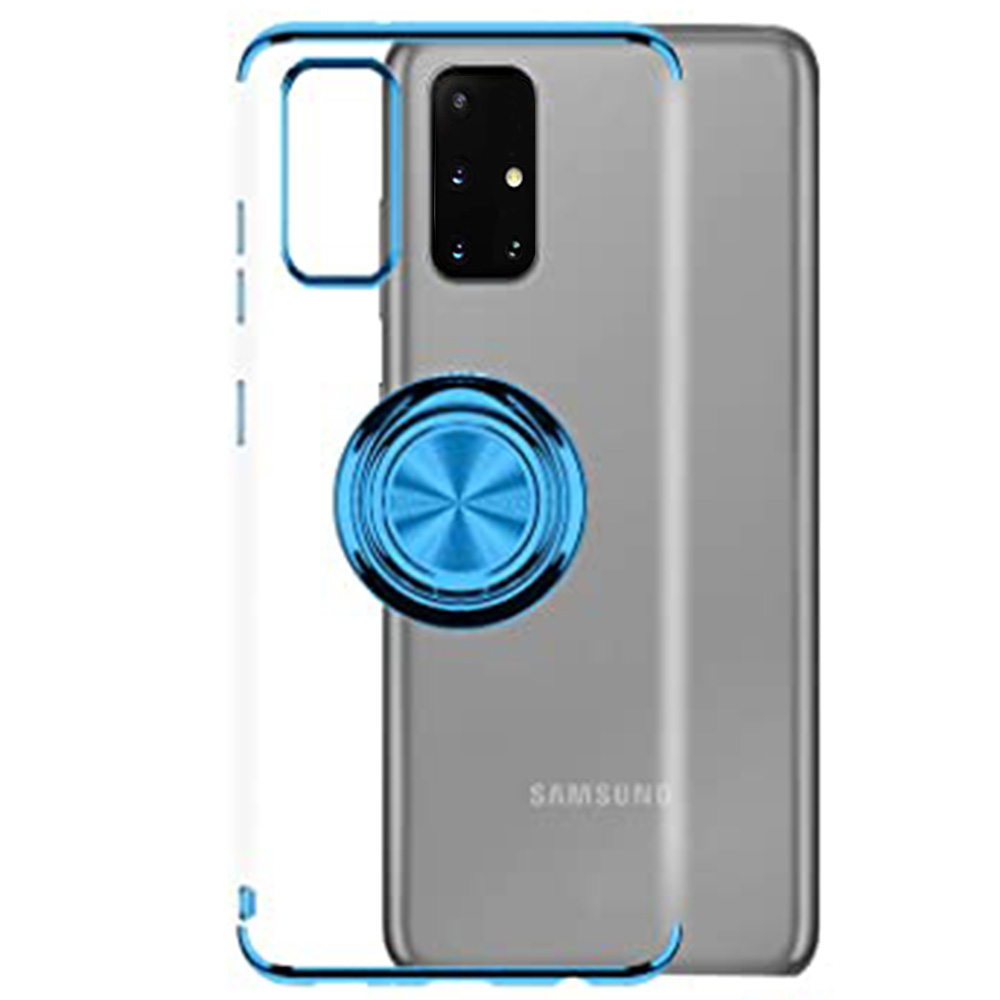 Galaxy A51 - Praktiskt Skyddsskal med Ringh�llare