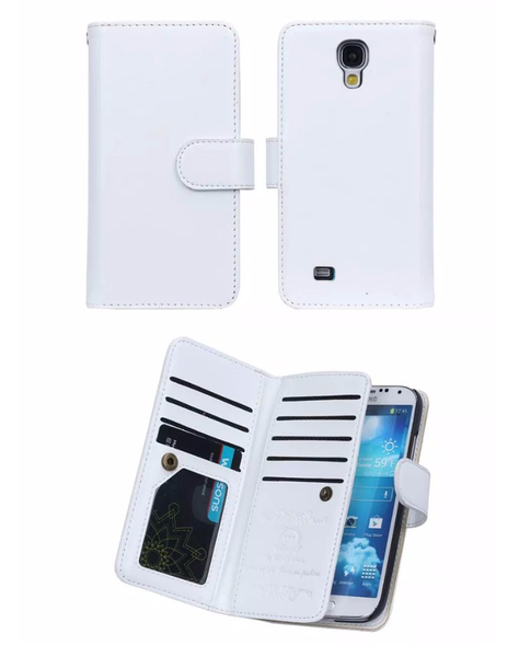 Elegant FLOVEME 9 kort Plånboksfodral för Samsung Galaxy S8+