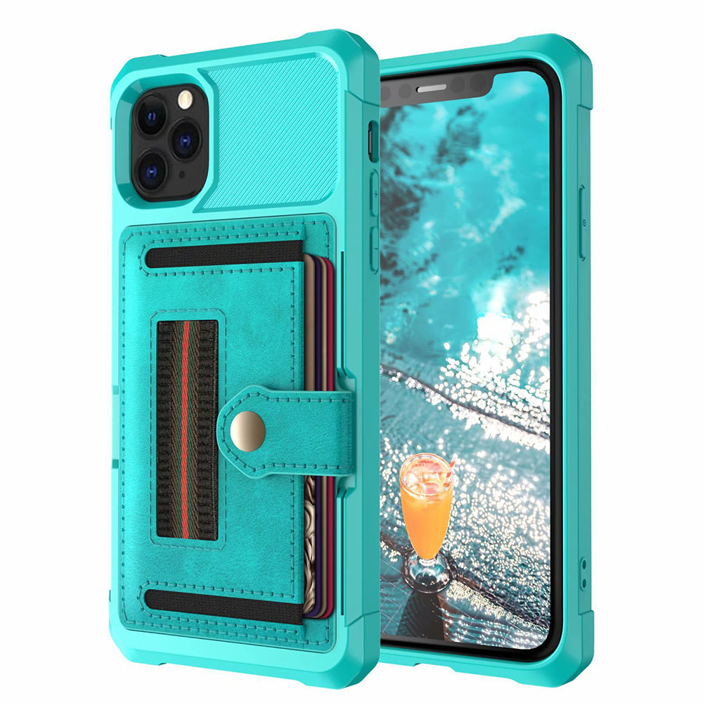 iPhone 11 Pro - Elegant Skyddsskal med Kortfack