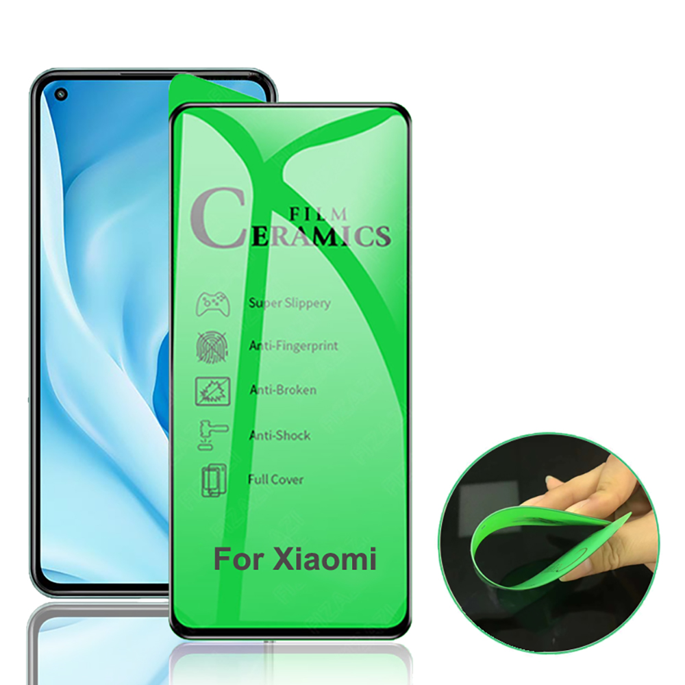3-PACK Xiaomi Mi 11T Pro Keramiskt Skärmskydd HD 0,3mm