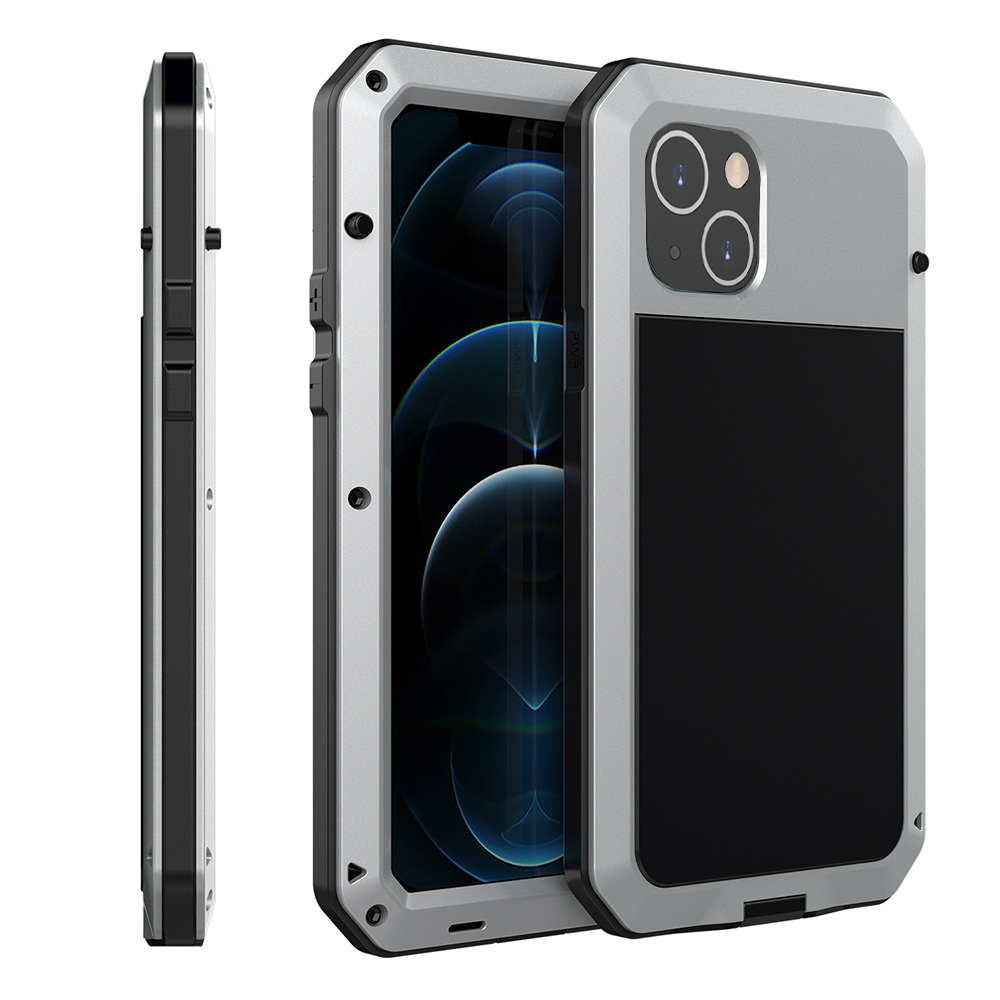 iPhone 13 Mini - Skyddande HEAVY DUTY Aluminiumfodral