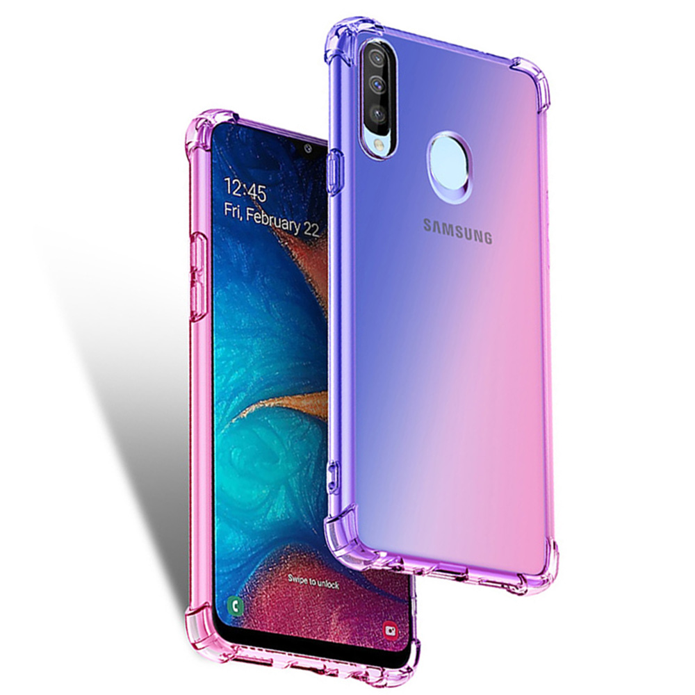 Galaxy A20S - Exklusivt Radiant Floveme Silikonskal