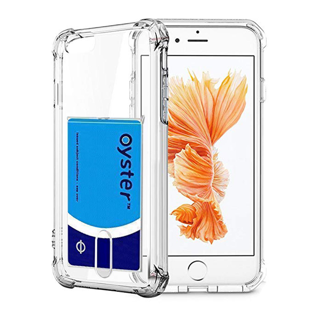 iPhone 6/6S PLUS - Skal med Korthållare