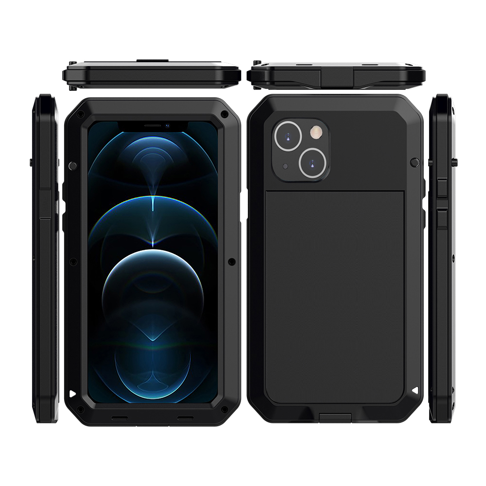iPhone 15 plus - Skyddande HEAVY DUTY Aluminium Skal