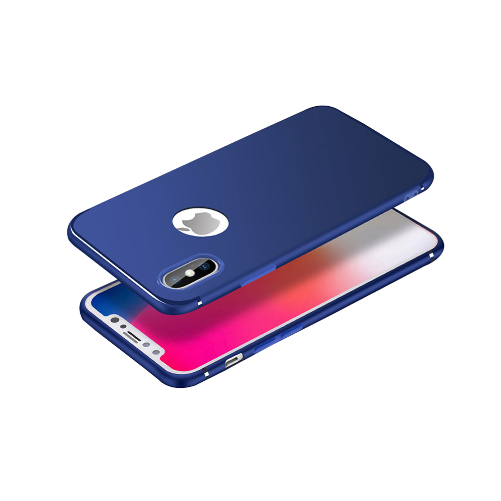 iPhone X/XS - Stilrent Mattbehandlat Skal i Silikon