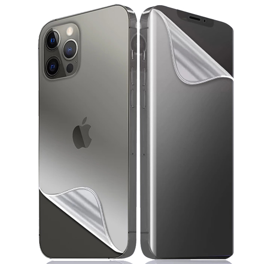 2-PACK iPhone 13 Pro - Skärmskydd i Hydrogel (Fram & baksida)