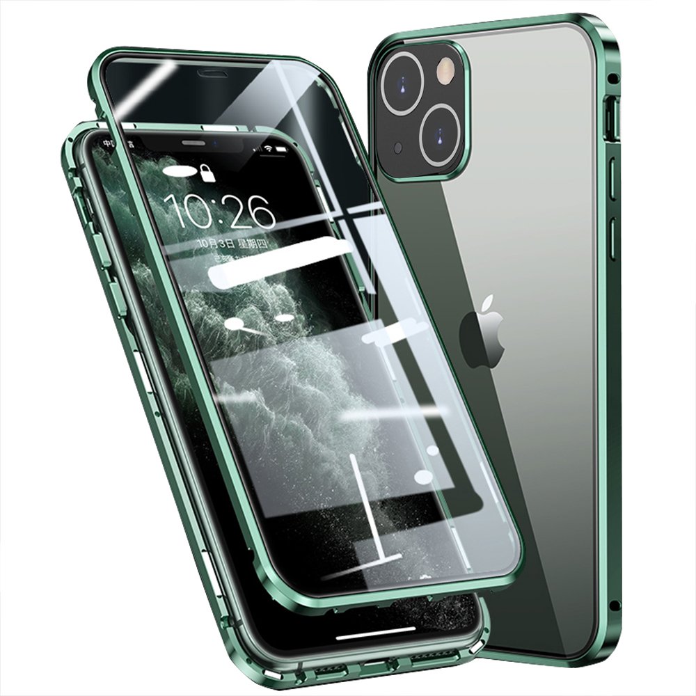 iPhone 14 Plus - Stilsäkert Magnetiskt Dubbelsidigt Skal
