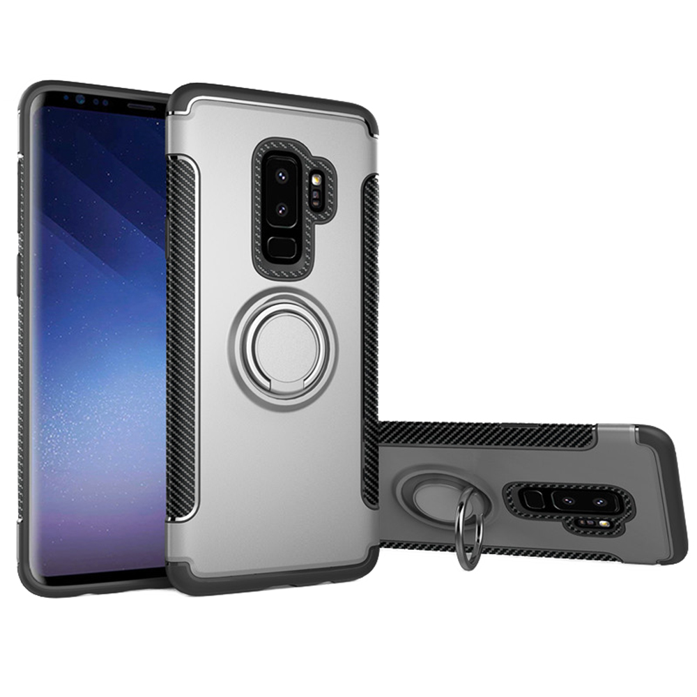 Galaxy S9Plus - Smart Skal med Ringhållare