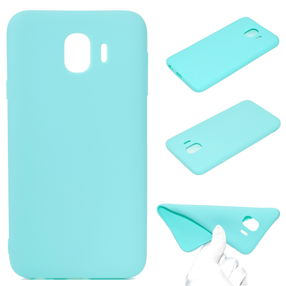 Mattbehandlat Silikonskal till Samsung Galaxy J4 (2018)