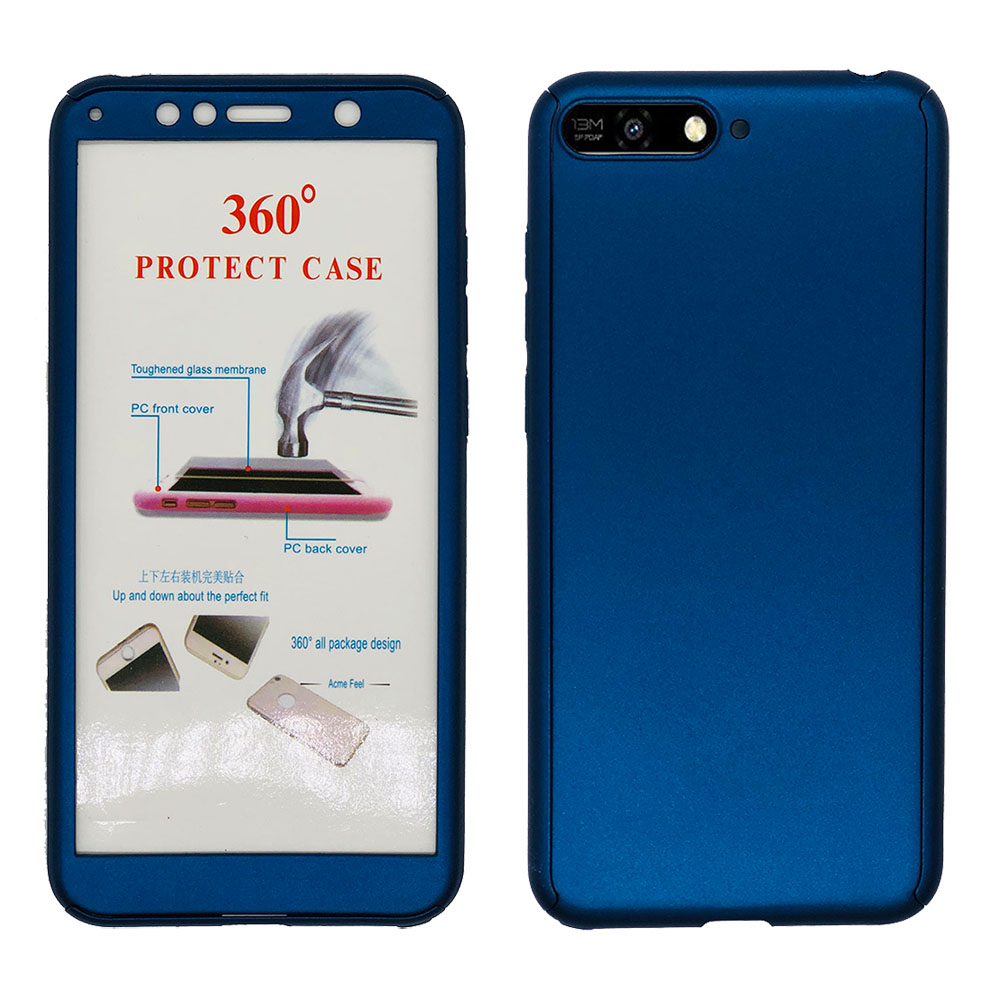 Elegant Dubbelsidigt Skal (FLOVEME) - Huawei Y6 2018