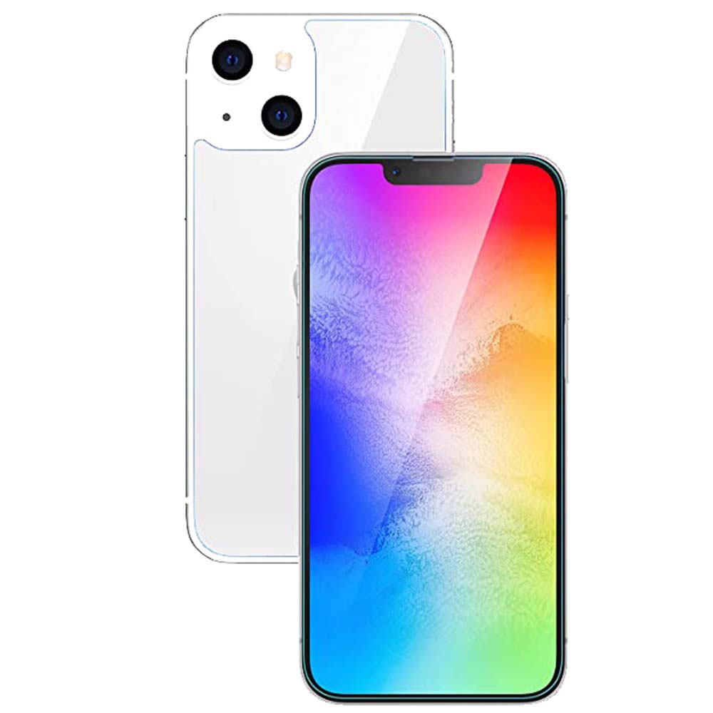 2-PACK 1 Set iPhone 14 Plus Fram- & Baksida Skärmskydd 0,3mm