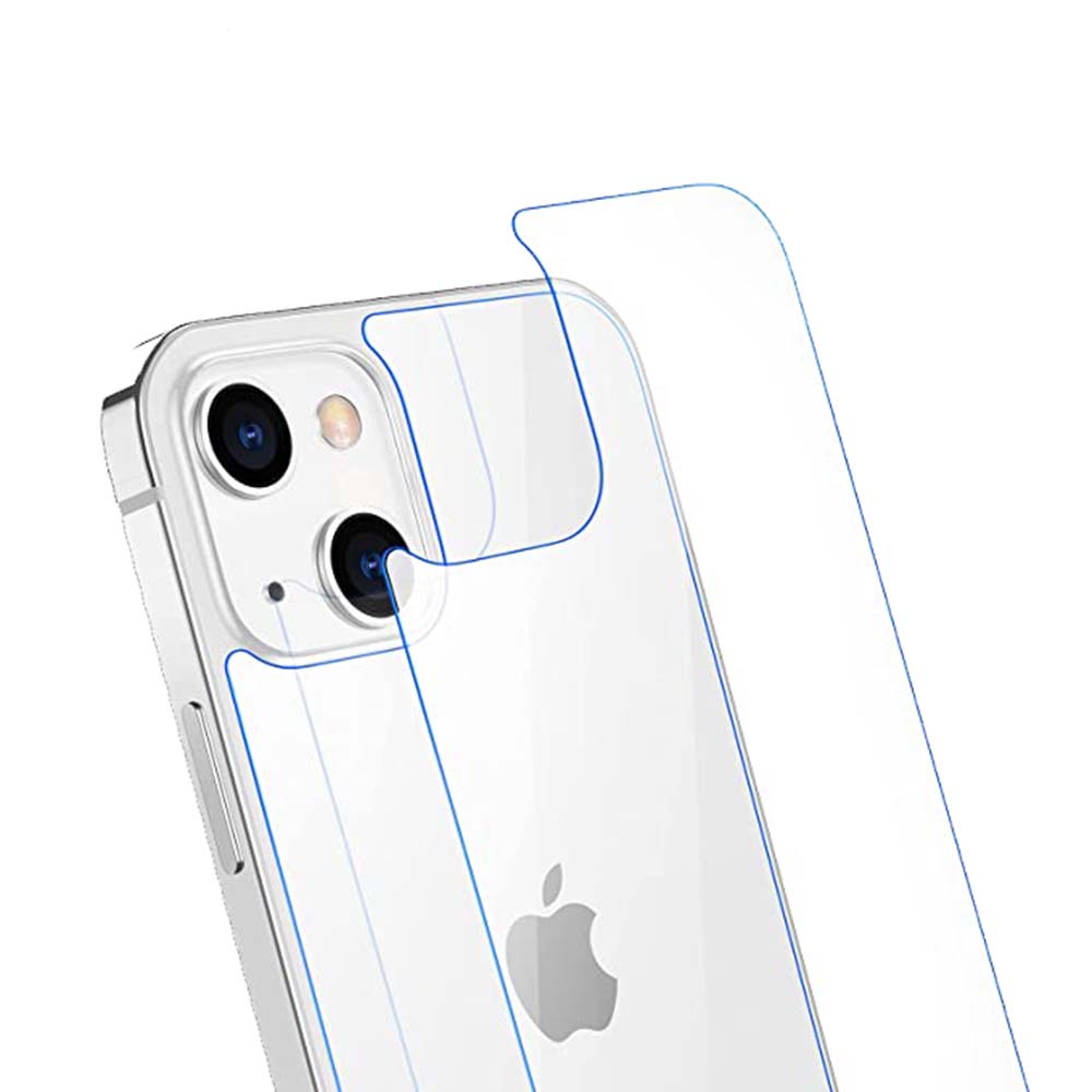3-PACK iPhone 14 Plus Baksida Skärmskydd 0,3mm