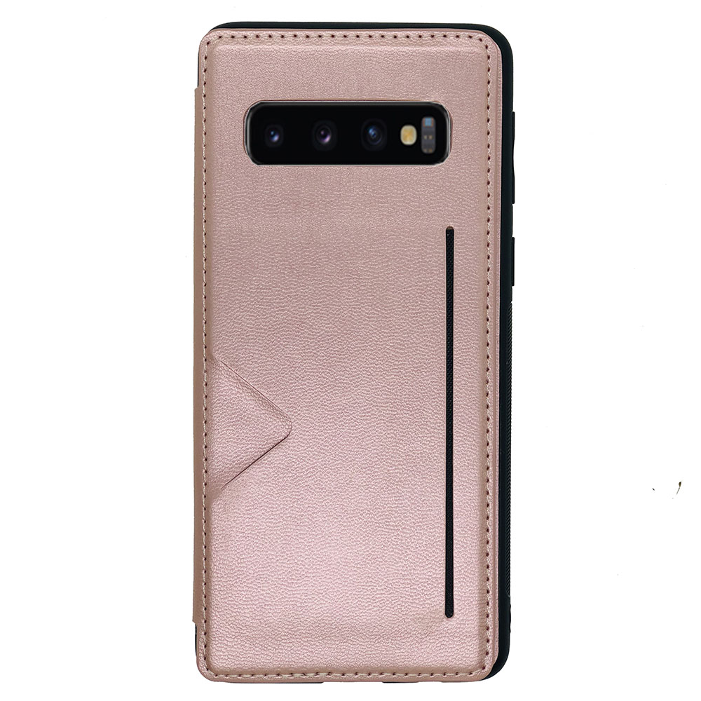 Galaxy S10 Plus - Praktiskt Skyddande Skal Kortfack