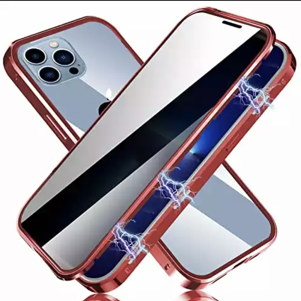 iPhone 14 Pro - Skyddande Magnetskal (Framsida & Baksida)