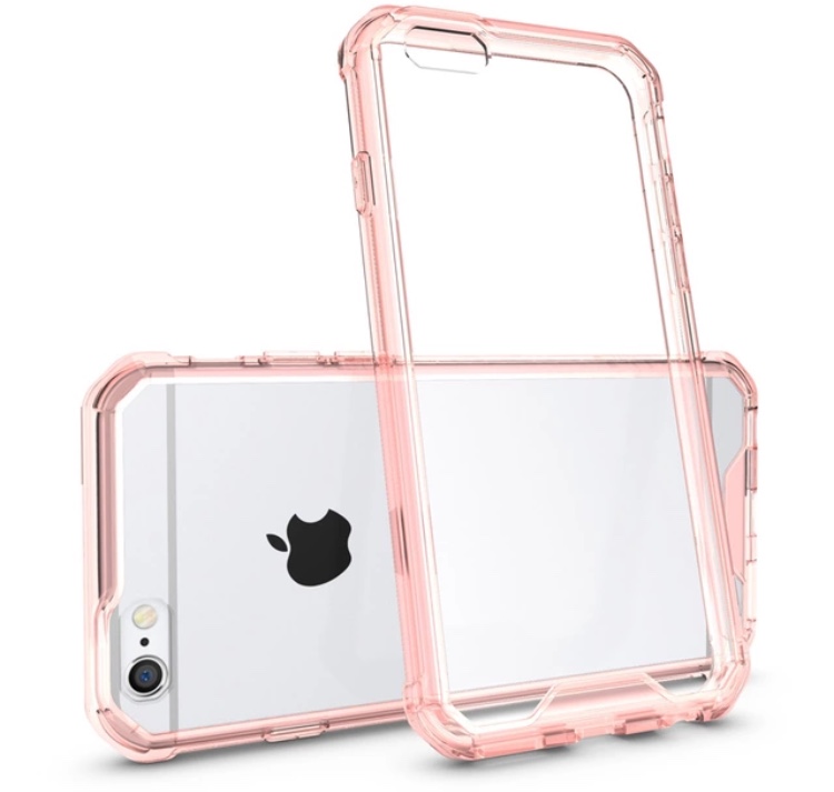 Praktiskt Silikonskal (Extra Stötdämpning) för iPhone 6/6S