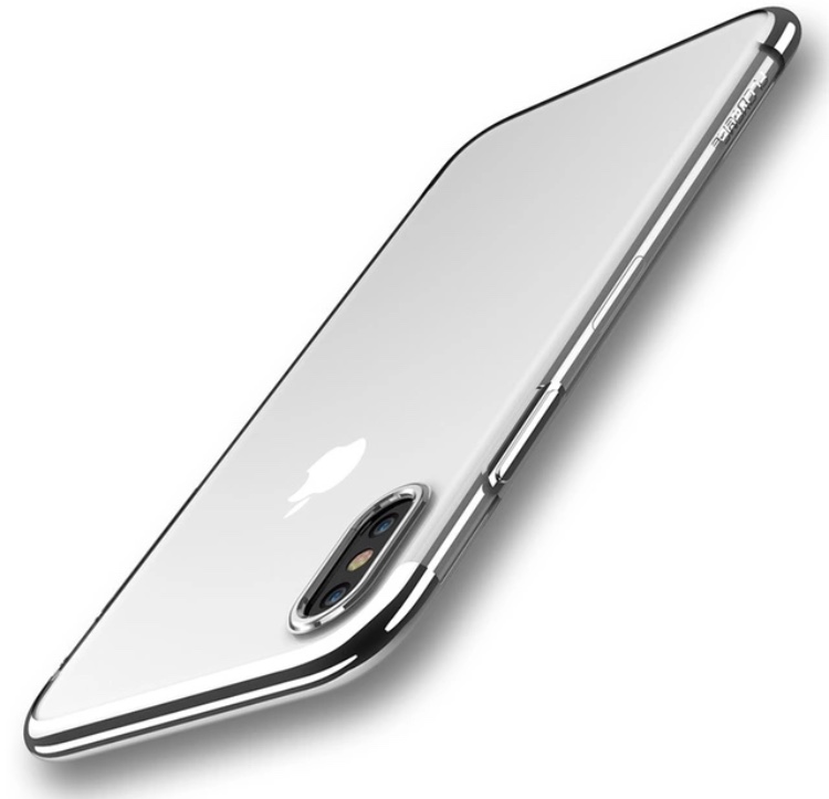 iPhone X - Praktiskt Stilsäkert Silikonskal Från Floveme