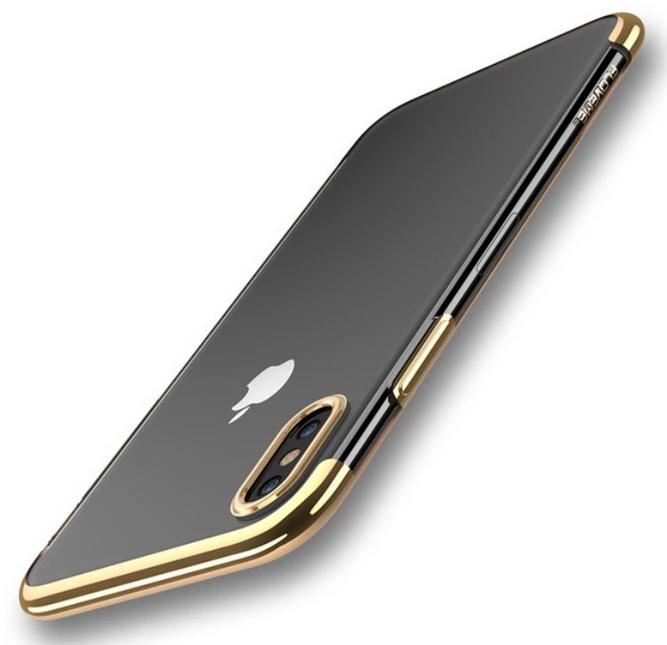 iPhone X - Elegant Silikonskal Från FLOVEME