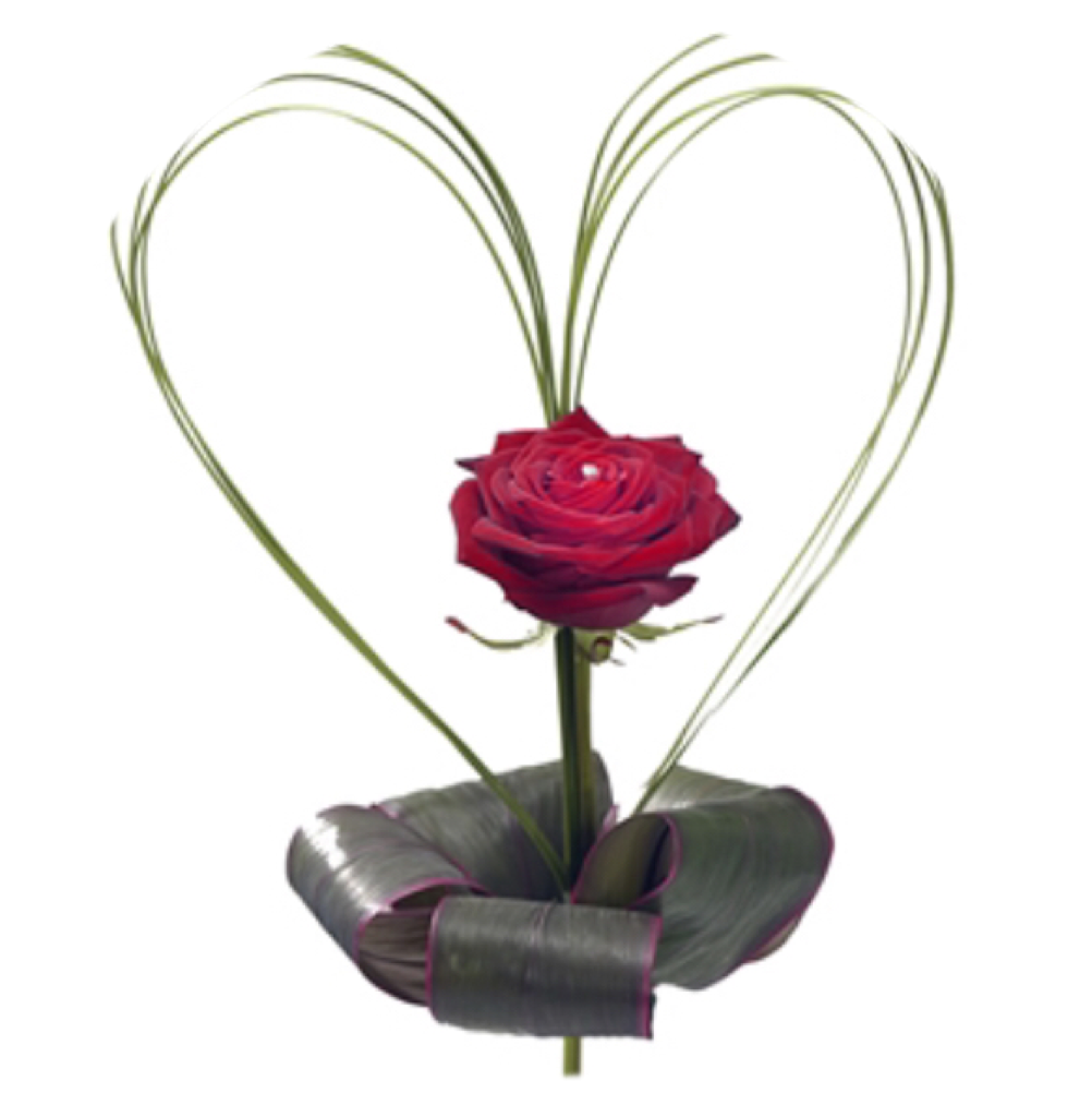 "A rose 4 U" Elegant Mobilhållare - Pop-stand