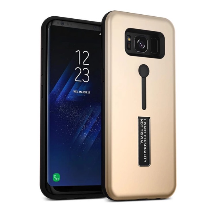 Skal med Hållare för Samsung Galaxy S7 Edge