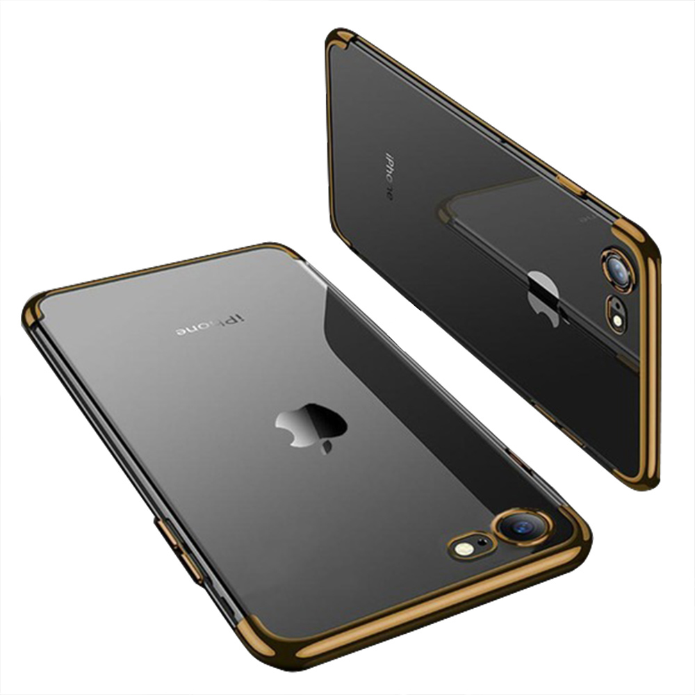 iPhone 7 - Snyggt Silikonskal i "metallfinish" från FLOVEME